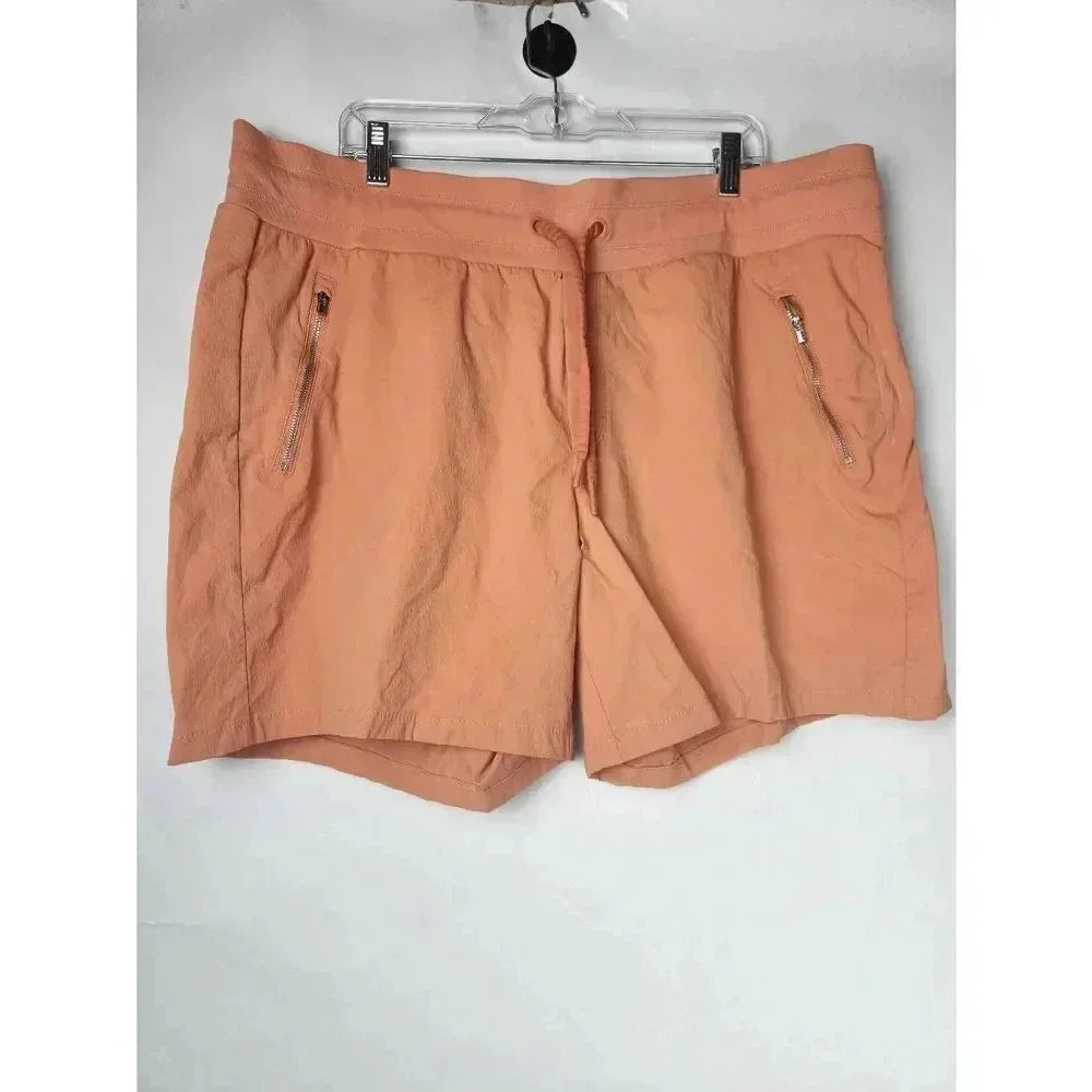Athleta Trekkie North Short Orange Size 20